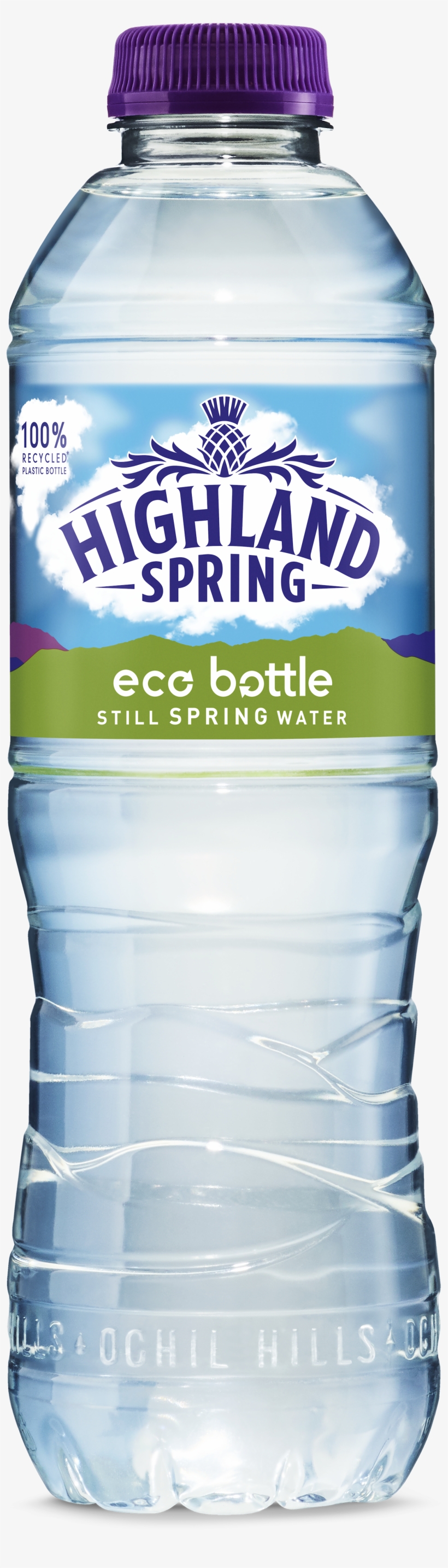 *bottle Is 100% Recycled Plastic - Bottle, transparent png