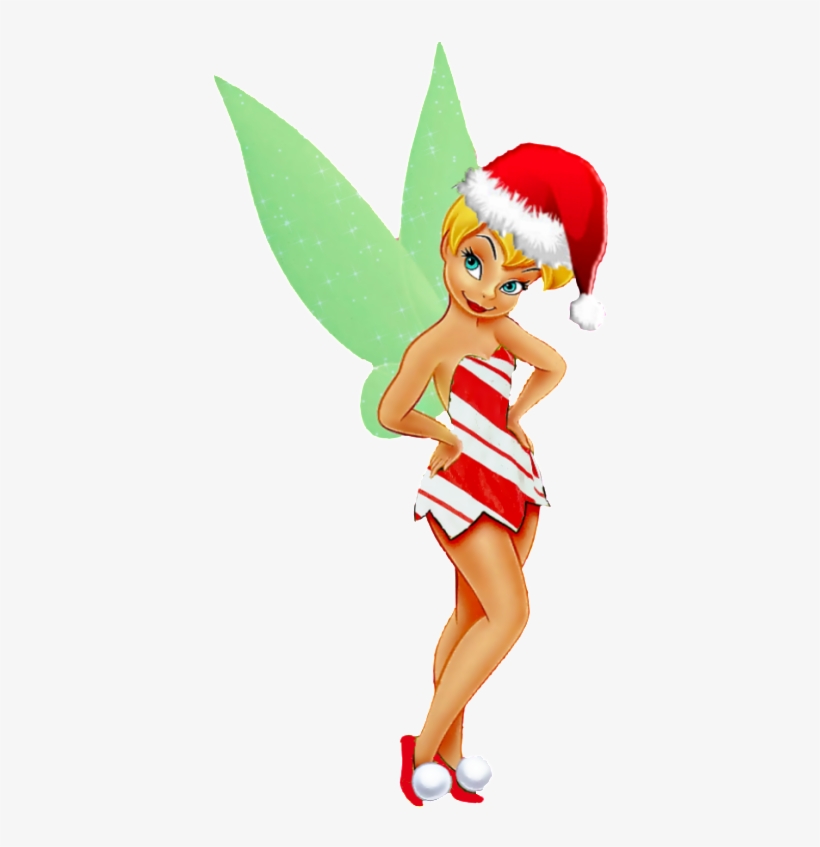 Tinkerbell Merry Christmas Tink Photo - Christmas Card Tinker Bell, transparent png