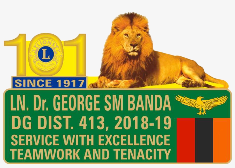48th Lions District - Masai Lion, transparent png