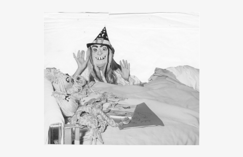 Girl In Halloween Mask, transparent png