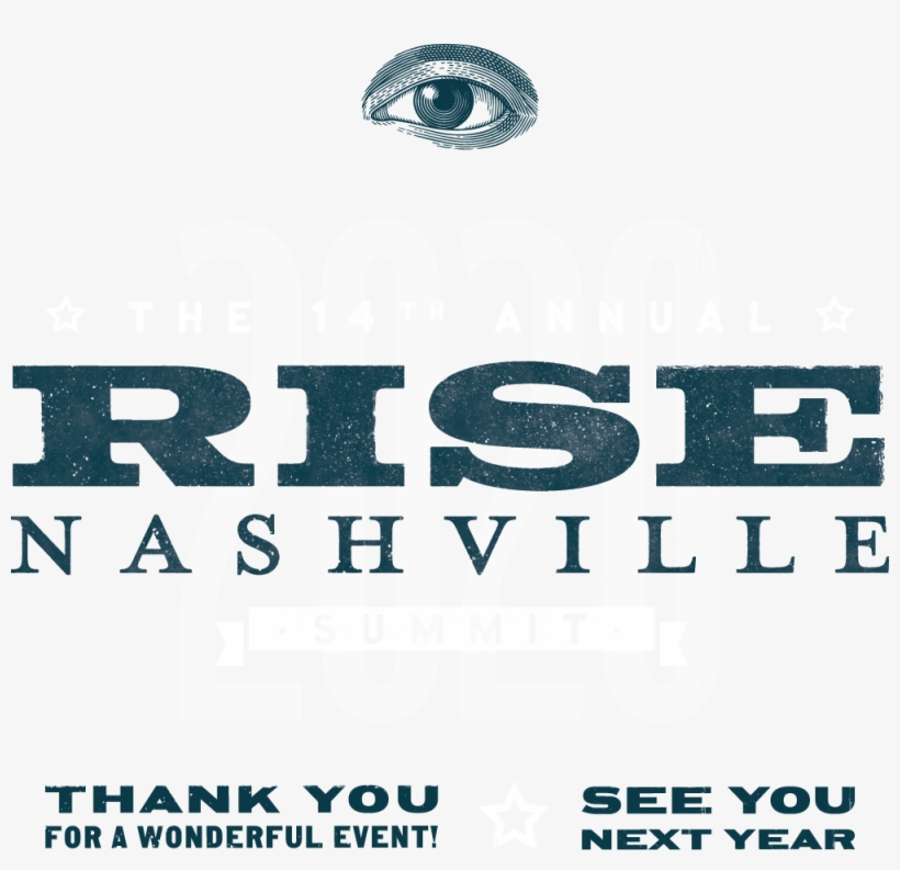 Rise Nashville Logo - Poster, transparent png