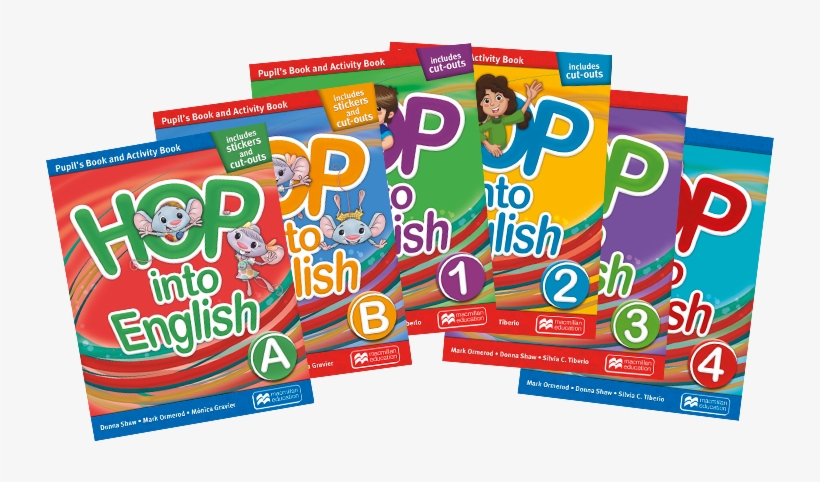 Libro Hop Into English, transparent png