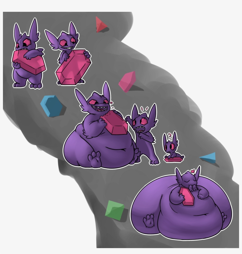 Mega Sableye - Cartoon, transparent png
