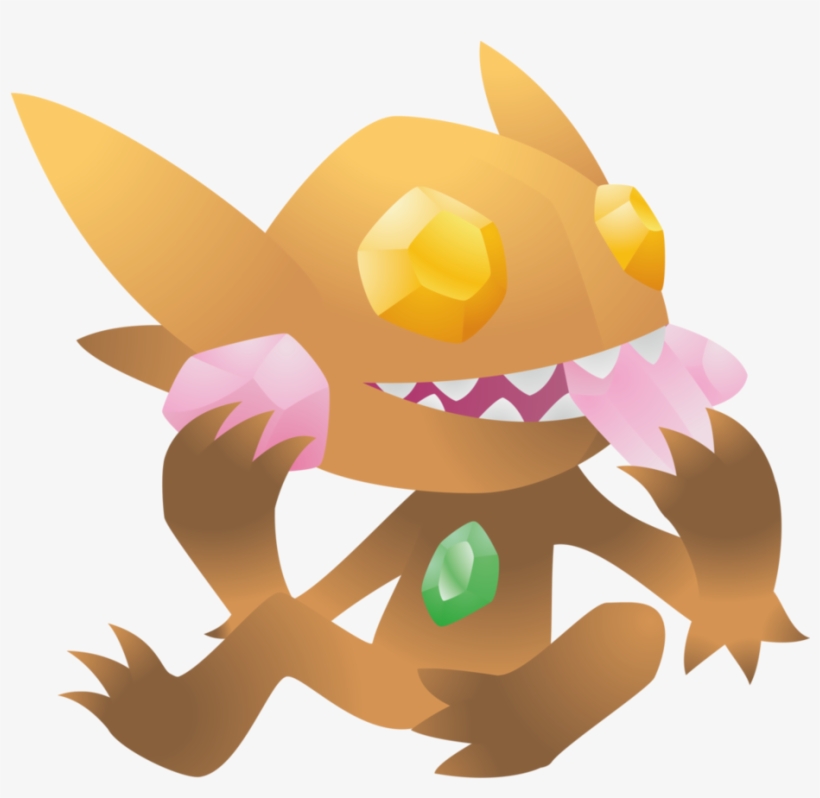 Png - Shiny Sableye Art, transparent png