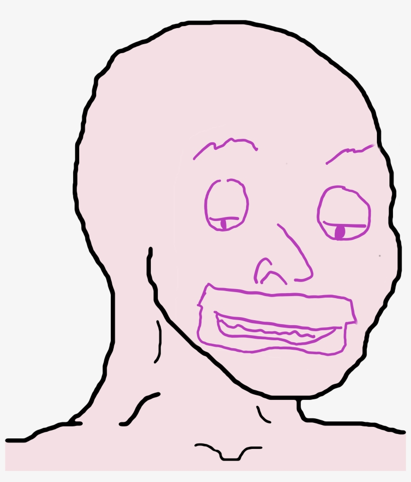 820kib, 4344x5000, Bestwojak - Wojak Png, transparent png