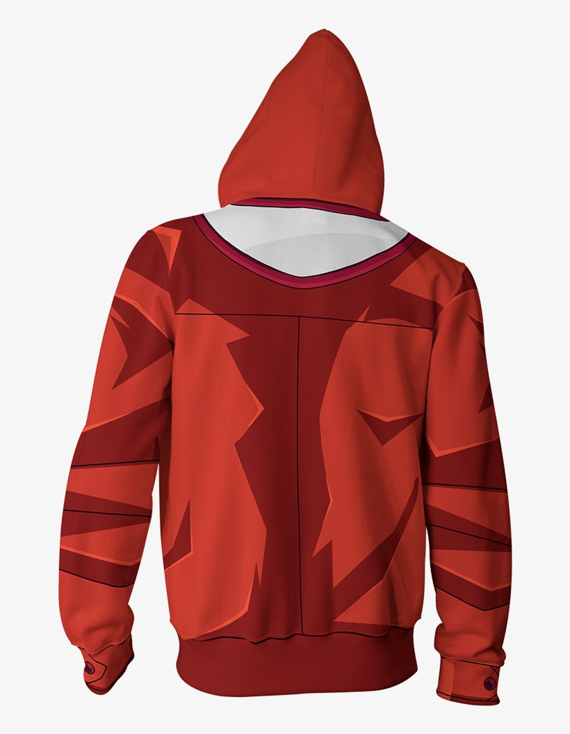 Yu Gi Oh Jaden Yuki Cosplay Zip Up Hoodie Jacket Fullprinted - You Me At Six Hold, transparent png