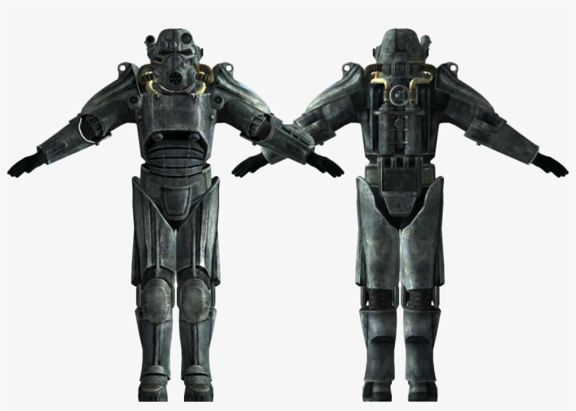 Broken Power Armor - X01 Power Armor New Vegas, transparent png