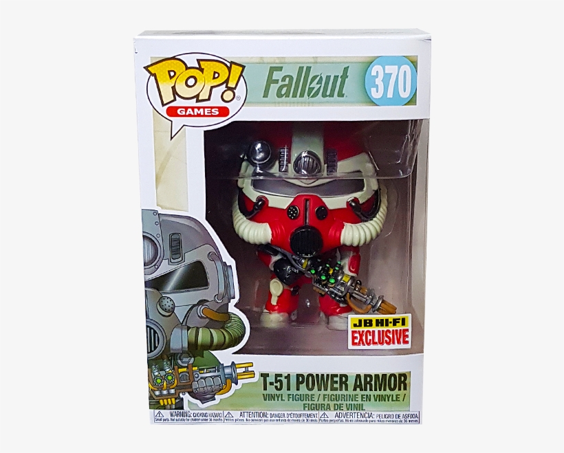 T 51 Power Armor Jb Hi Fi Exclusive - Fallout 76 Pop Figures, transparent png