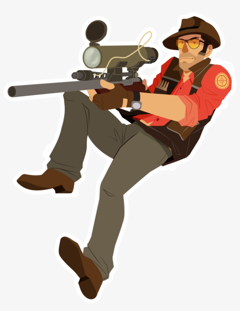 Uh, Yeah, I Am In Team Fortress Hell - Shoot Rifle, transparent png
