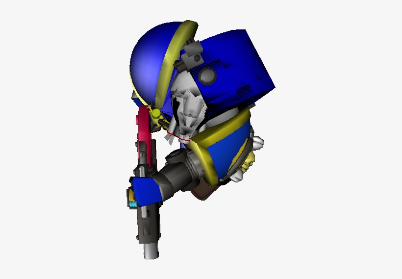 Chaos Terminator With Plasma Rifle - Dundjinni Marine Png, transparent png