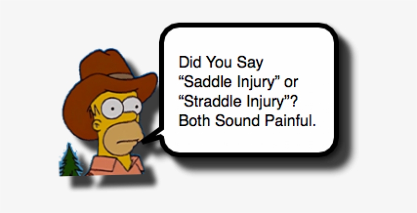 Wound Clipart Hurt Kid - Straddle Injury, transparent png