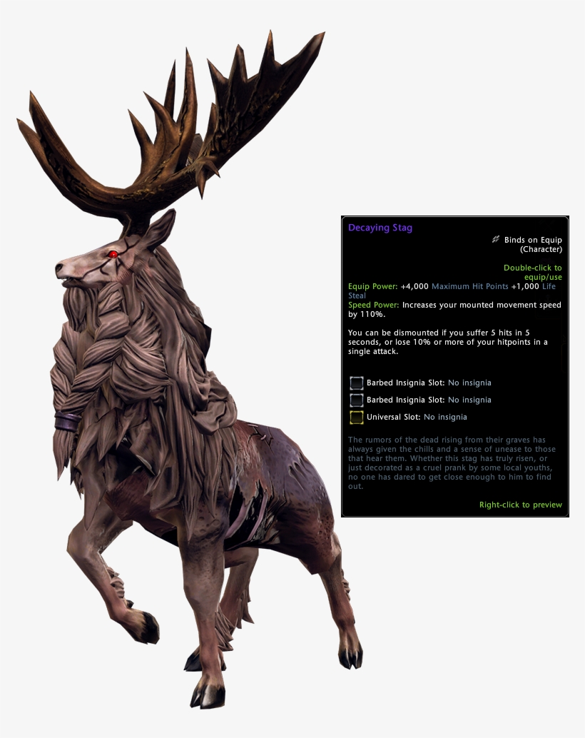 Buy Neverwinter Ps4 - Decaying Stag Neverwinter, transparent png