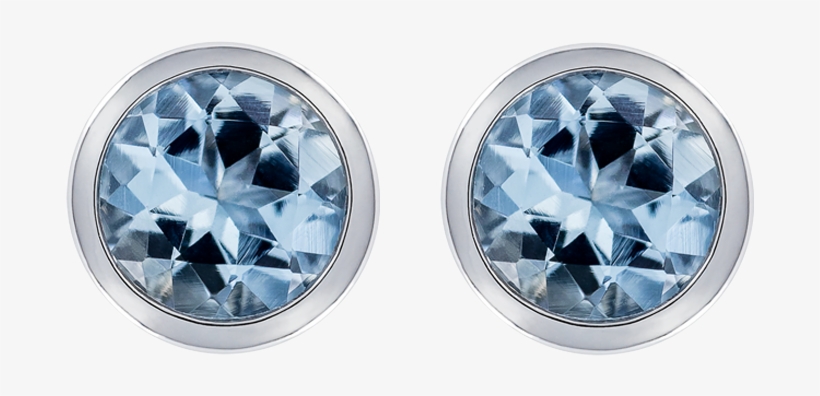Pure Stud Earrings I In White Gold - Earrings, transparent png