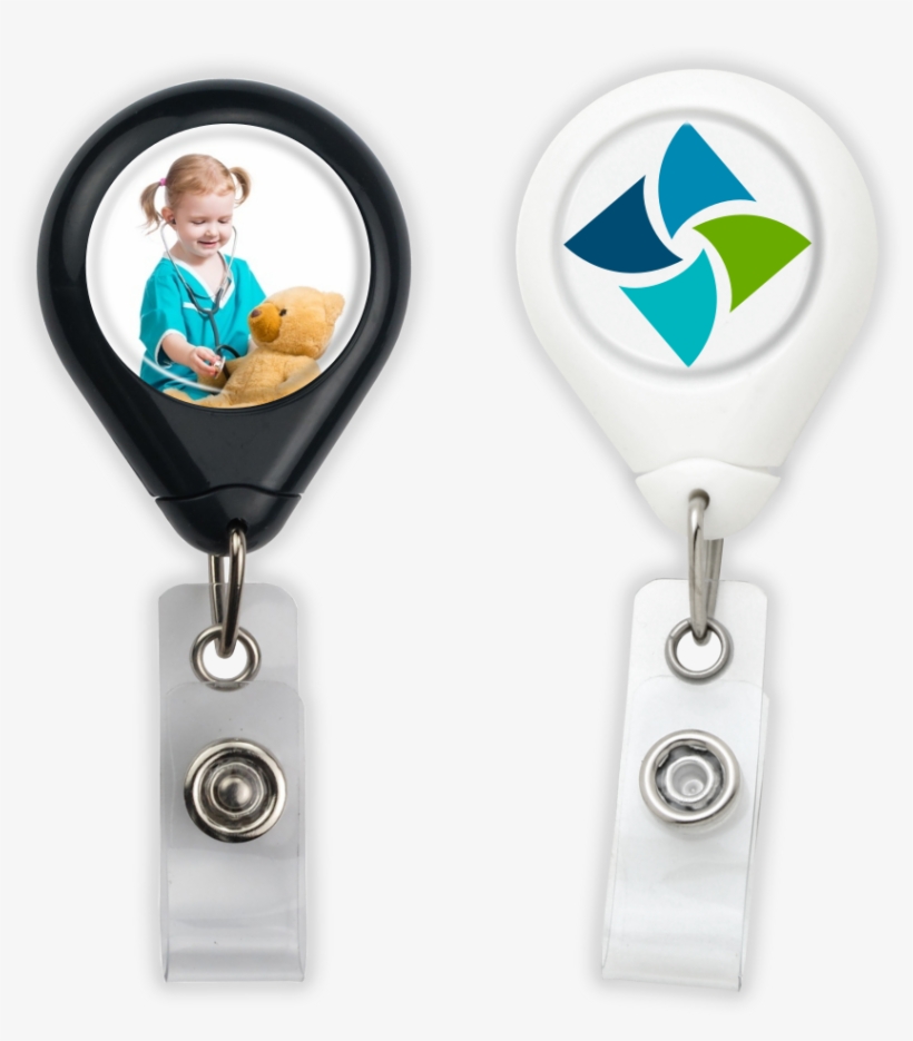 Custom Badge Reels - Earrings, transparent png