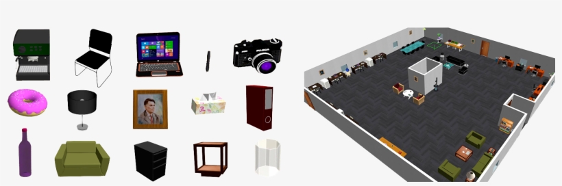 Examples Of 3d Models In The Dataset - Gazebo Simulator 3d Model Database, transparent png