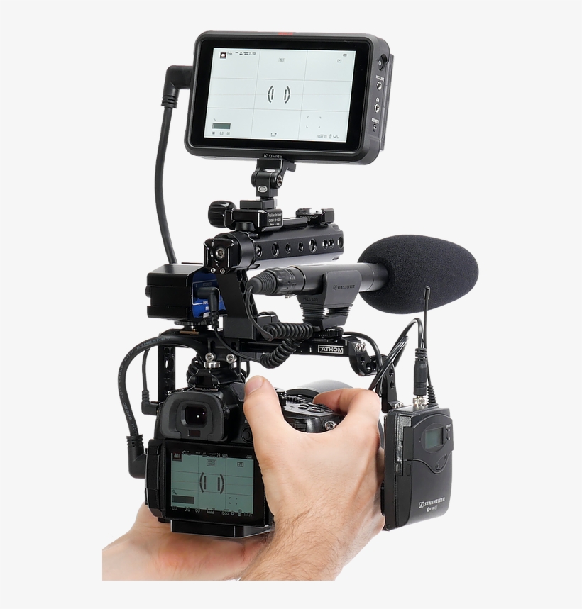 Fathom Camera Cage In Hand B 1890496 - Electronics, transparent png