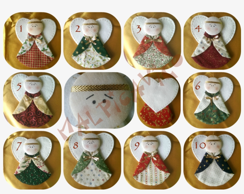 Adornos Navideos Angelitos - Girl, transparent png