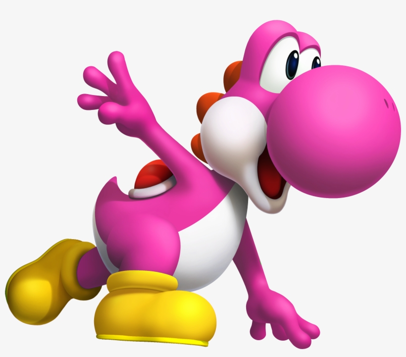 Pink Yoshi Yba - Sonic At The Olympic Winter, transparent png