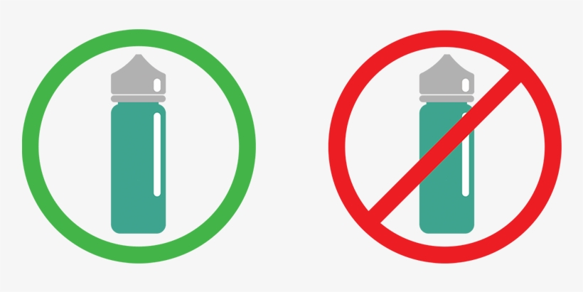 Containers That Fit In 1 Quart Sized, Resealable Bag - Reject No Icon, transparent png