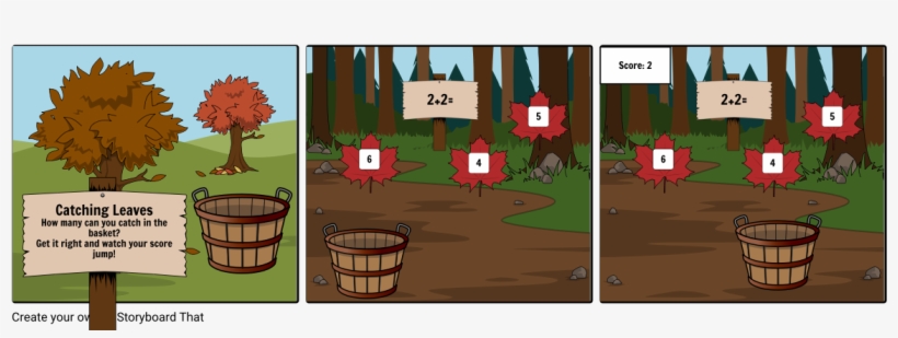 Leave Catcher Game - Cartoon, transparent png
