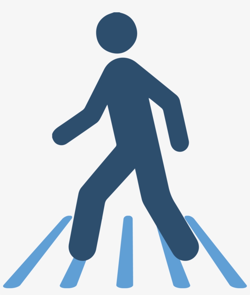 Pedestrians - Bridge Walkway Icon, transparent png