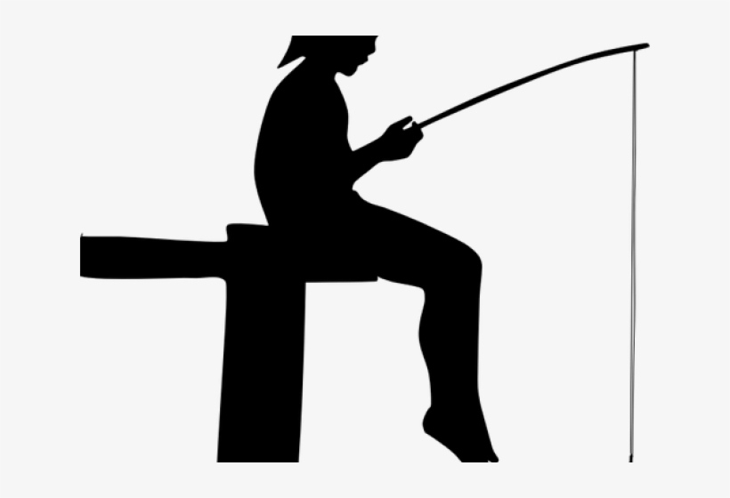 Clipart Boy Fishing, transparent png