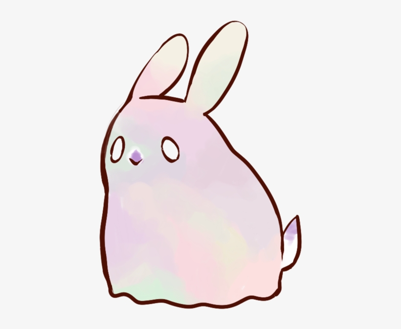 To Get A Ghost Bunny In Your Inbox Based On Your Theme - Bunny Png, transparent png