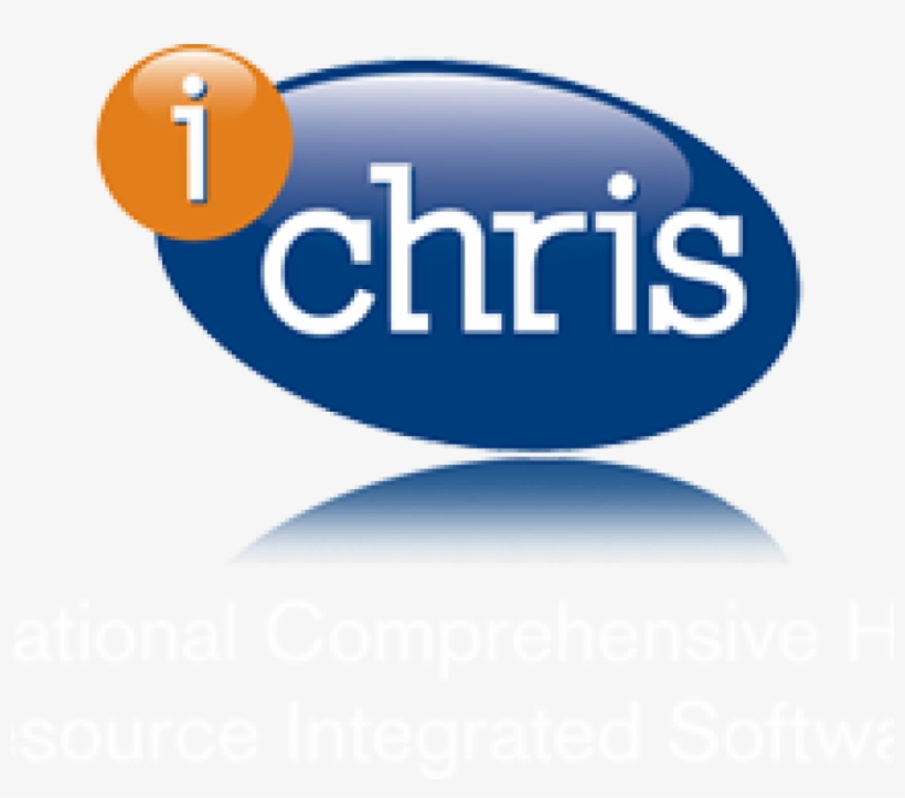 Ichris Logo White Strapline - Circle, transparent png