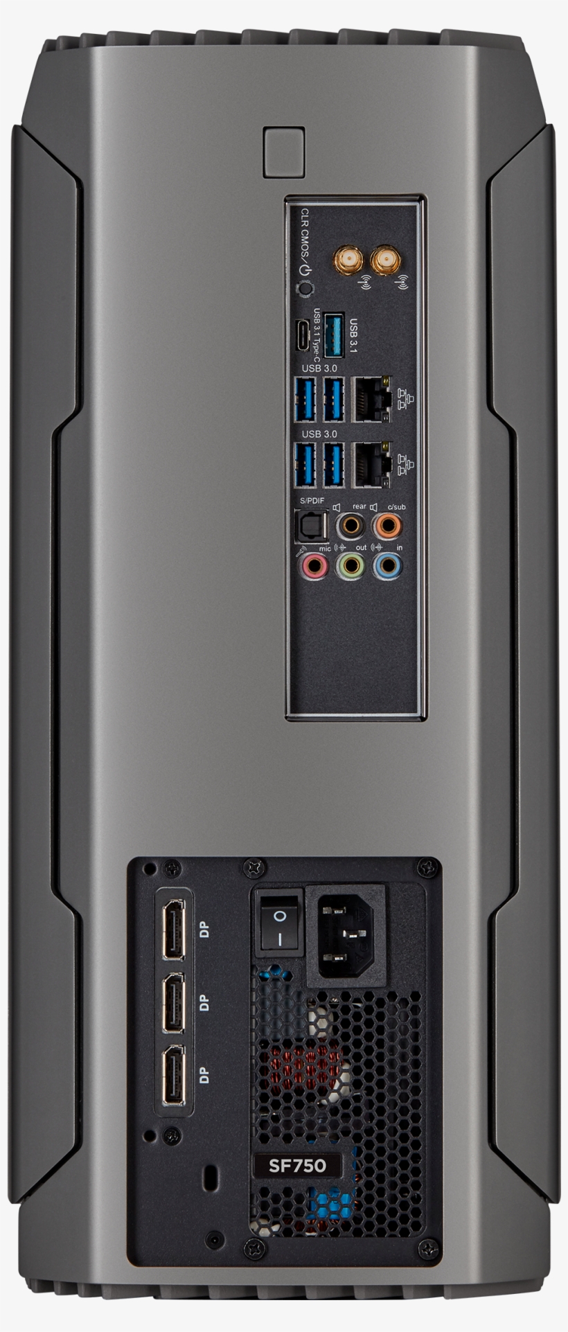 Grid View - Corsair One Pro I180, transparent png
