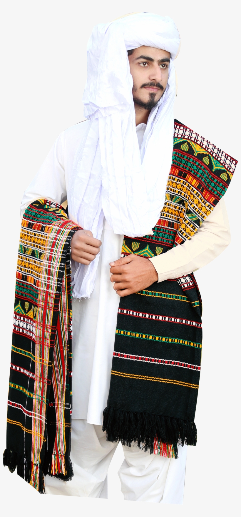 balochi shawl men
