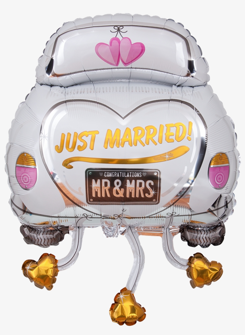 Picture Freeuse Stock Vehicle Transprent Png Free Download - Ballon Just Married Auto, transparent png