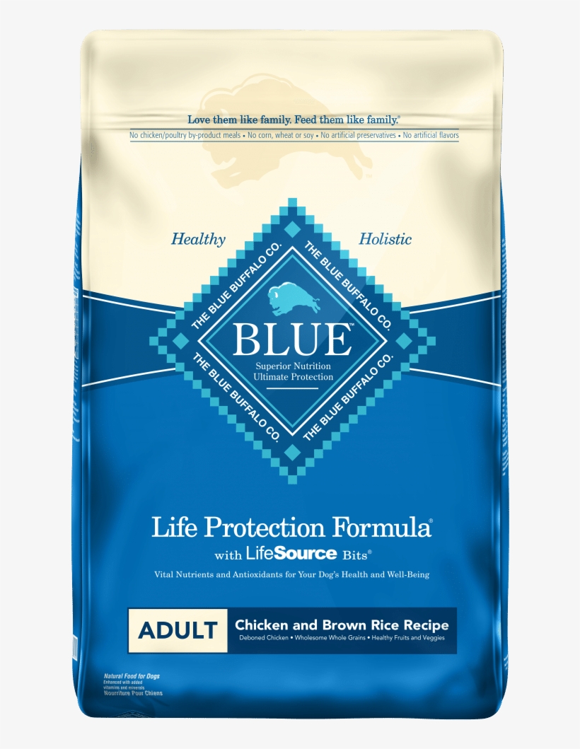 Blue Buffalo Life Protection Natural Chicken Brown - Blue Buffalo Life Protection Formula Adult Chicken, transparent png
