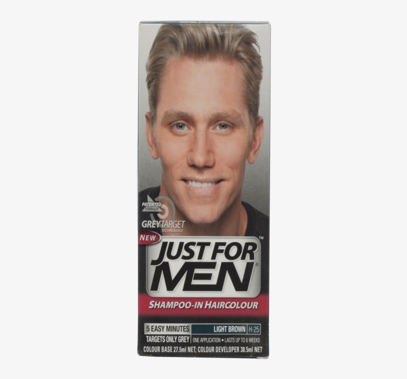 Just For Men Hair Color Light Brown - Blond, transparent png