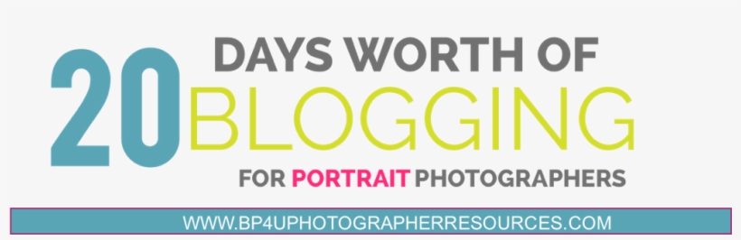 20 Days Of Blogging For Portrait Photographers - Help Portrait, transparent png