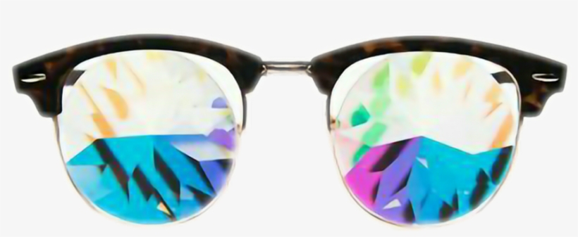 #glasses #glass #crystal #summer #winter #autumn #sunglasses - Electric Blue, transparent png
