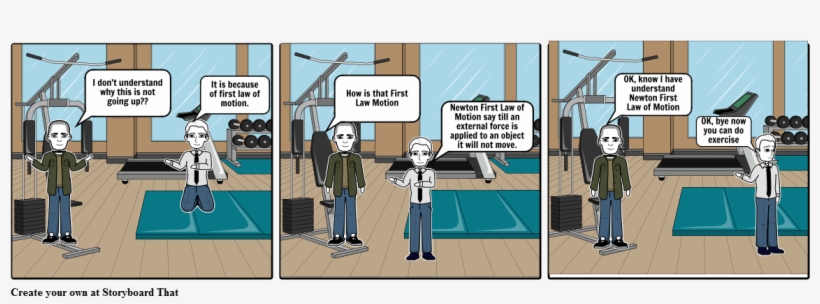 Fitness And Knowledge At Gym - Cartoon, transparent png