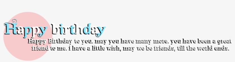 Celebrate Your Friend's Birthday And Edit Photo With - Electric Blue, transparent png