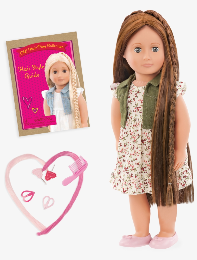 Bd31056a Main Parker Floral Dress All Components - Our Generation Girl Doll Parker, transparent png