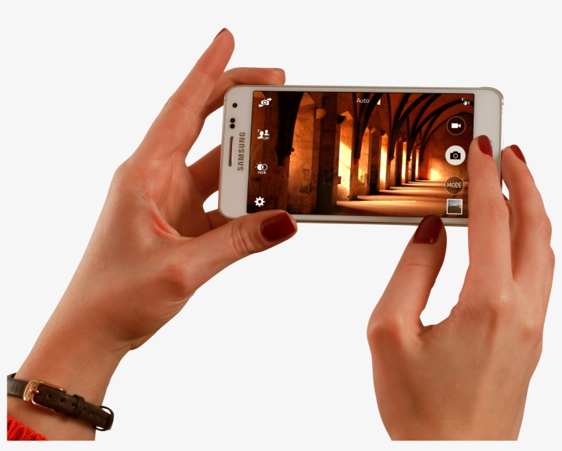 Taking Picture From Smartphone - Photography Using Android Phone, transparent png