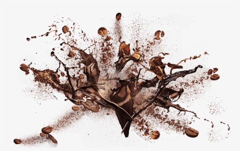 #coffee #paint #cafe #splash, transparent png