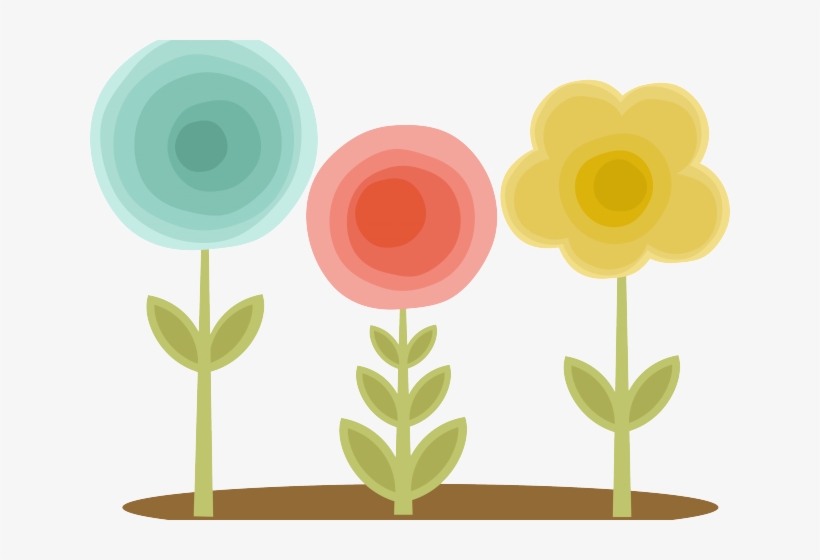 Blue Flower Clipart Blue Jasmine - Cute Doodle Flowers Clipart, transparent png