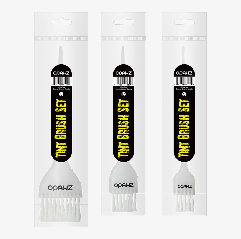 3pcs Assorted Size Feather Bristle Color Brush Value - Art Paint, transparent png