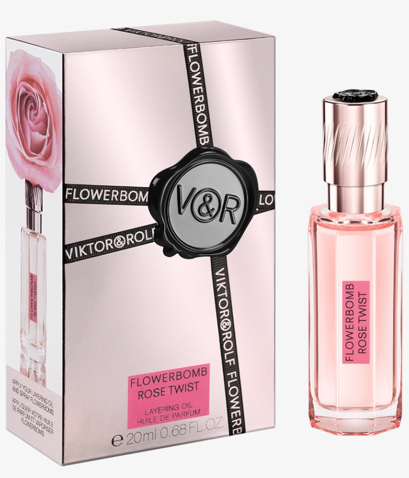 Flowerbomb Rose Twist Layering Oil - Flowerbomb Layering Oil, transparent png