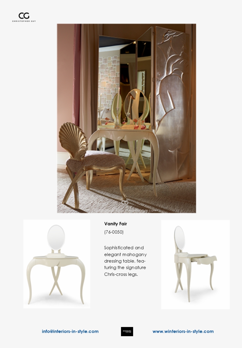76-0050 Vanity Fair Sophisticated And Elegant Mahogany - Chair, transparent png