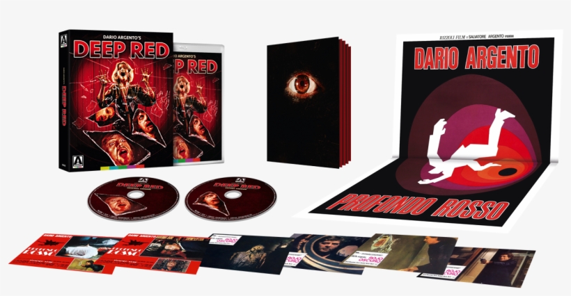 Dario Argento's Deep Red The Arrow Video 4k Limited - Graphic Design, transparent png