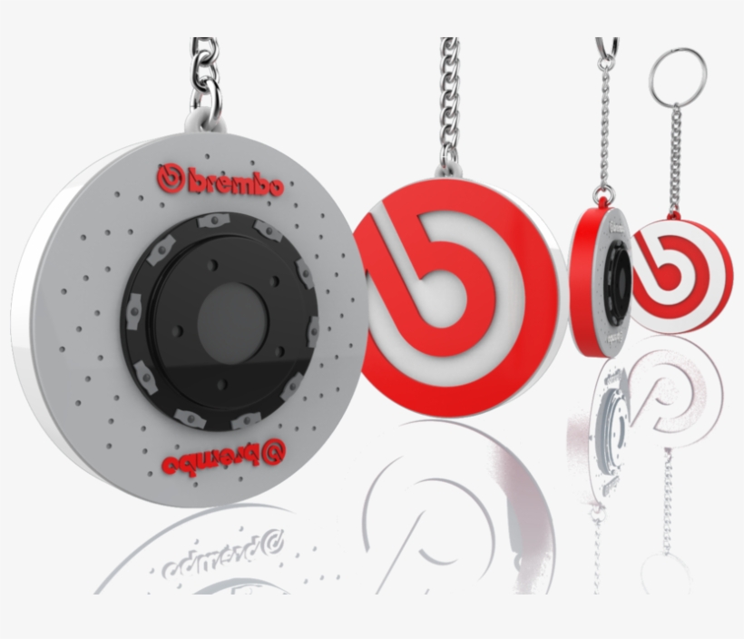 Brembo Disc Brake Keychain - Locket, transparent png