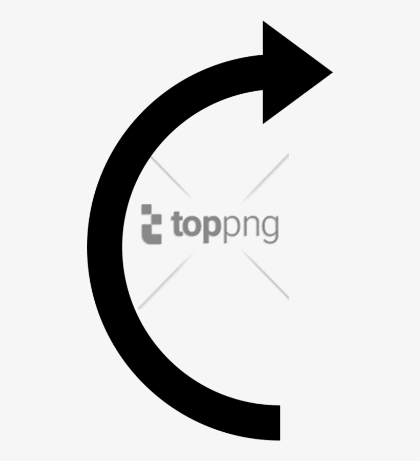 Free Png Curved Arrow Icon Png Images Transparent - Circle, transparent png