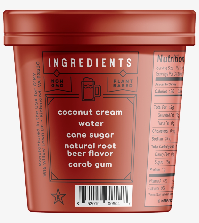 Root Beer Float Container Back - Coffee Cup, transparent png