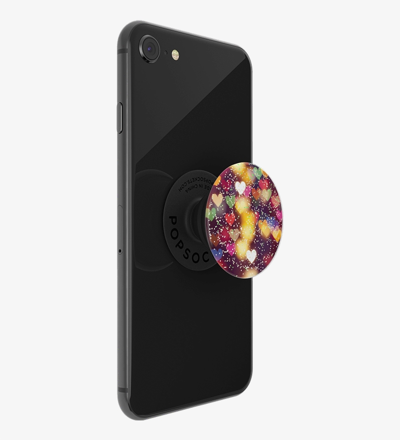 Glitter Bokeh Hearts - Smartphone, transparent png