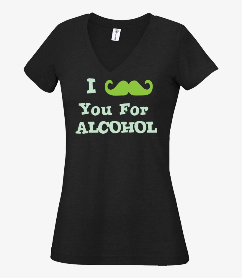 I Mustache You For Alcohol - Active Shirt, transparent png
